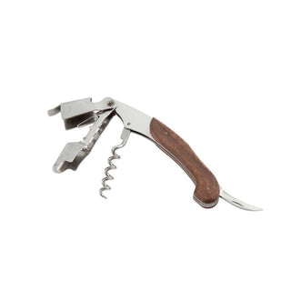 Walnut Bartender Corkscrew - Crafthouse Signature - La Cuisine