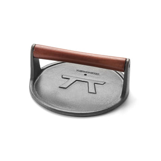 Outset Round Grill Press, Cast Iron - La Cuisine