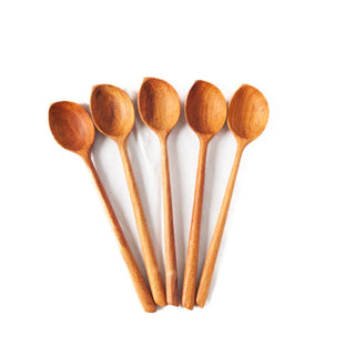 Carved Wooden Dip Spoon - La Cuisine