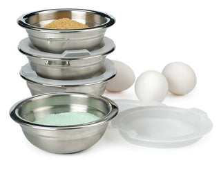 Prep Bowls With Lids, Set/4 - La Cuisine