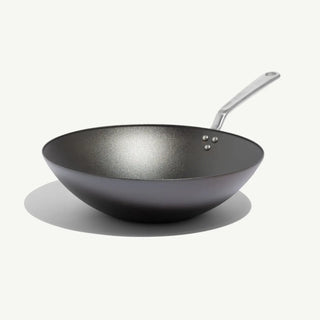 Seasoned Carbon Steel Wok - La Cuisine