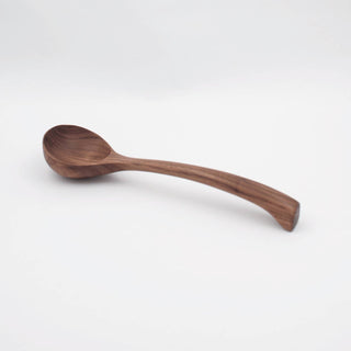13" Walnut Wood Ladle - La Cuisine