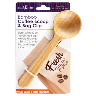 Coffee Scoop With Built-In Bag Clip - La Cuisine