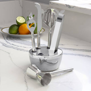Mikasa Cheers 6Pc Bar Tool Set With Snack Bowl - La Cuisine