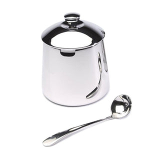 Sugar Bowl w/ Spoon, Mirror Finish - La Cuisine