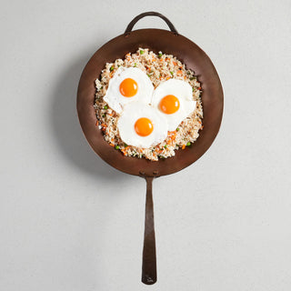 Carbon Steel Wok 12.5" - La Cuisine