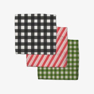 Christmas Classics Dish Cloths - Set/3 - La Cuisine