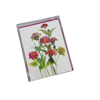 Everyday Notecard Little Zinnias, Box of 8 - La Cuisine