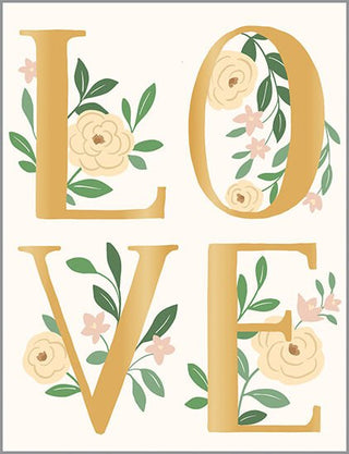 Wedding LOVE Card - La Cuisine