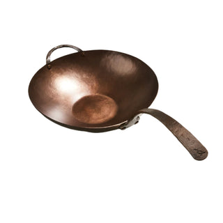 Carbon Steel Wok 12.5" - La Cuisine