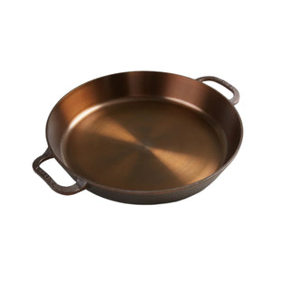 No. 14 Dual Handle Cast Iron Skillet - La Cuisine