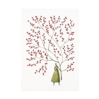Red Berries Card Set - La Cuisine
