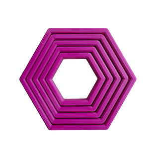 Nesting Hexagon Cookie Cutters, Set/5 - La Cuisine