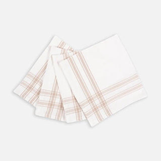 Marseille Napkins, Set/4 Natural Linen - La Cuisine