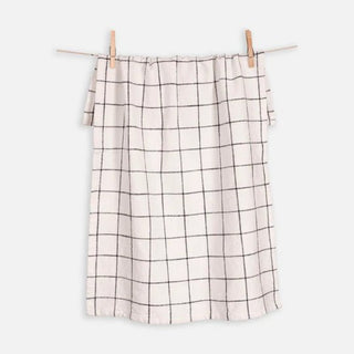 Lyon Towel, Black - La Cuisine