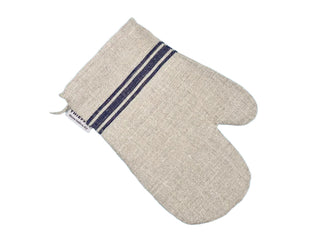 Thieffry BLK Monogramme Oven Mitt - La Cuisine