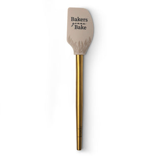 Silicone Spatula w/ Gold Handle - La Cuisine