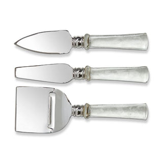 Glass Handle Cheese Utensils - Set of 3 - La Cuisine