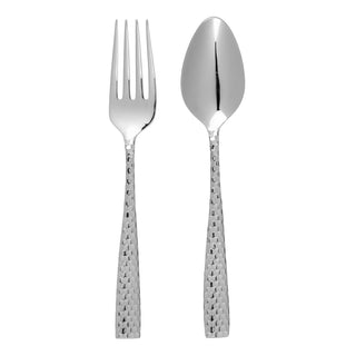 Lucca Faceted Serving Set, 2PC - La Cuisine