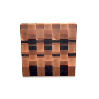 Small Square End Grain Butcher Block, 12x12x2 - La Cuisine