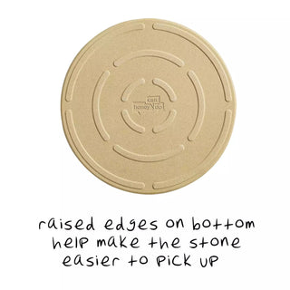 Round Pizza Stone, 14" - La Cuisine