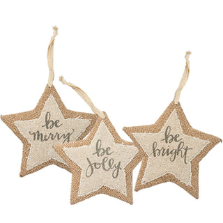 Ornament Set - Large Stars - La Cuisine