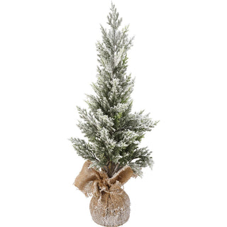 Tree Med Snowy Topiary - La Cuisine
