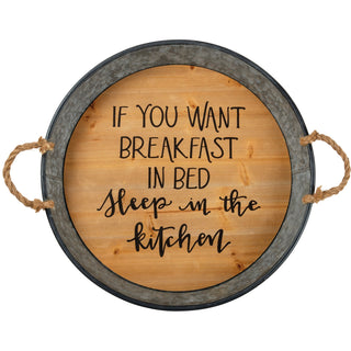 Tray - Breakfast In Bed Sentiment - La Cuisine