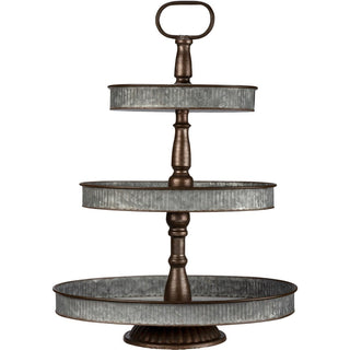 Tray - Three Tiered Oval - La Cuisine