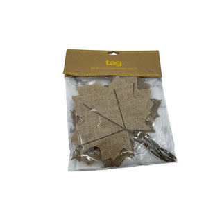 Burlap Leaves - La Cuisine