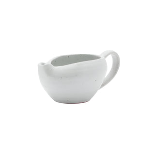 MIranda, White Salt Glaze, Gravy Dish,Small - La Cuisine
