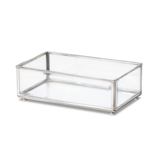 Antique Glass Guest Towel Holder - La Cuisine