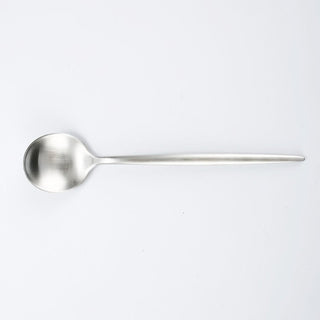 Matte Silver Mini Spoon - La Cuisine