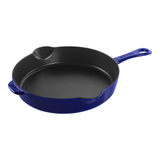 11" Traditional Deep Skillet, Blue - La Cuisine