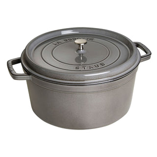 Cocotte Round 13.25 QT Graphite - La Cuisine