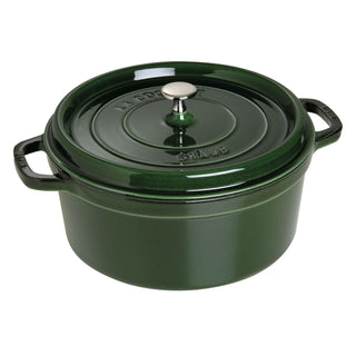 Cocotte Round 7 QT Basil - La Cuisine