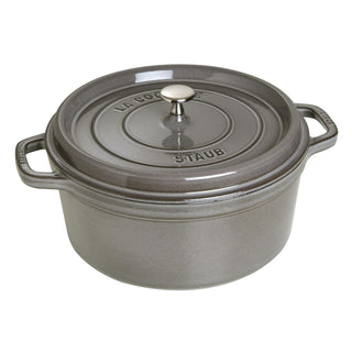 Cocotte Round 7 QT Graphite - La Cuisine