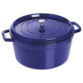 Cocotte Round 9 QT Dark Blue - La Cuisine