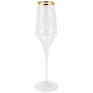 Contessa Gold Champagne Glass - La Cuisine