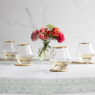 Contessa Gold Stemless Wine Glass - La Cuisine