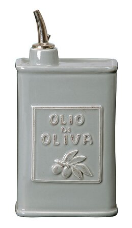 Lastra Gray Olive Oil Can - La Cuisine