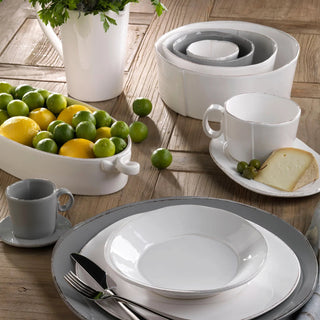 Lastra White Pasta Bowl - La Cuisine