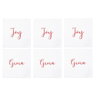 Papersoft Napkins, Gioia/Joy Cocktail (Pack/20) - La Cuisine