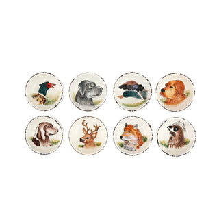 Wildlife Assorted Condiment Bowl - set/8