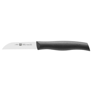 Twin Grip Vegetable Knife, 3" black - La Cuisine