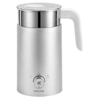 Enfinigy Milk Frother - White/Silver - La Cuisine