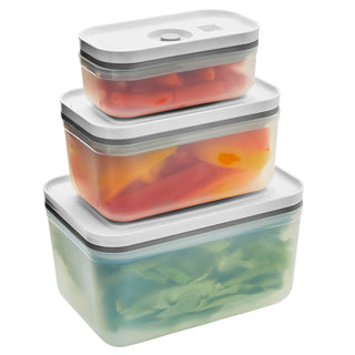 Fresh & Save Vacuum Box Set, 3pc (Plastic) - La Cuisine