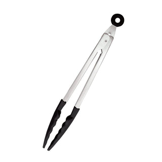 14" Silicone-tip Tongs - La Cuisine