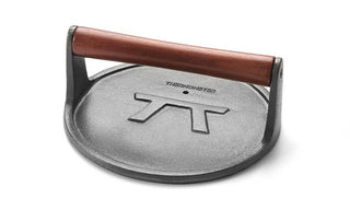 Outset Round Grill Press, Cast Iron - La Cuisine