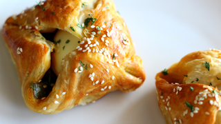 Char Siu Style Sausage Puffs